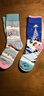 蕉内银皮520C圣诞主题男女士长筒棉袜子7A抗菌防臭情侣节日礼物盒2双 【女】惊喜雪夜+雪景森林 均码 实拍图