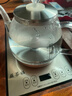 益茶福全自动上水电热水壶底部上水嵌入式茶台功夫茶烧水壶饮水烧水一体机抽水玻璃煮茶壶保温泡茶壶 SQ-008金色玻璃套装 1L 实拍图