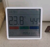 京东京造 温湿度计时钟室内温度计办公家用婴儿房壁挂桌面电子湿度计 高精度传感器 非蓝牙版 实拍图