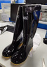 回力雨鞋男士防滑水鞋雨靴耐磨中高筒胶鞋雨靴套鞋工作鞋钓鱼807 黑色高筒 42 实拍图