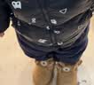 巴拉巴拉童鞋儿童雪地靴男宝女宝棉靴加厚加绒短靴新冬季靴子防水萌趣 浅土黄30701- 1211 23 实拍图