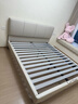 顾家家居布艺床奶油风双人床1.8米x2米9052月纱白高脚款床架京仓闪发 实拍图