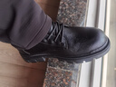 海澜之家HLA马丁靴男士休闲鞋秋冬工装鞋子男HAAGZM4AB70567 黑色加绒40 实拍图