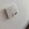 Yeelight凌动开关易来墙壁开关支持SLISAON自回弹不离线技术 单开 实拍图