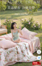 富安娜夏凉被纯棉100%双面可机洗空调被子夏季双人全棉薄被230x229cm 实拍图