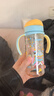 贝亲（Pigeon）自然成长翻盖直饮吸管 大童奶瓶330ml 马戏团 18月+ AA279 实拍图