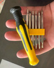 手工工具套装实验DIY多功能精密32合一24合一皮包款12合一螺丝刀起子手机电脑笔记本维修 螺丝刀12合一 实拍图