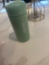 【全网爆款】迷你口袋保温杯304不锈钢水杯便携可爱水杯女生 淡青色 150ml 实拍图