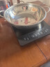 拜格（bayco）不锈钢火锅专用锅34CM大容量汤锅电磁炉用煤燃气灶涮锅 BG1634 实拍图