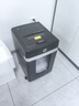 惠普全自动纸仓式双入纸口碎纸机单次可碎300张31L大容量连续碎120min可碎CD/回形针/卡片B30300CC 实拍图