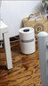 AMMFAITH卧室加湿器空气净化器一体机无雾轻音桌面大容量大雾量办公室家用卧室婴幼儿鼻炎小型空调风扇礼物 流光白【充电款】 实拍图