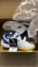 尤尼克斯YONEX羽毛球鞋yy基础款舒适亲子款青少年SHB101JRCR白/蓝35码 实拍图