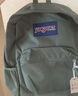 JANSPORT杰斯伯双肩包男背书包女学生校园电脑包 47LWKM1 军绿色 实拍图