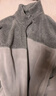 优衣库男装女装摇粒绒拉链茄克/长袖外套夹克25秋冬新款479793 05 天灰色 L /175/100A 实拍图