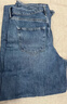 优衣库女装男装宽松廓形牛仔裤/弯刀镰刀裤子479000 482280 479000/67海蓝色 28 /160/70A 实拍图