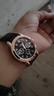 正品男士手表高档休闲石英表简约气质男表皮带高颜值罗马时尚腕表 军团款 实拍图