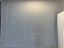 美尔耐免打孔百叶窗帘卧室卫生间浴室厕所防水铝合金厨房升降遮光帘6010 免钉【标准亮光】白色 1平方米 实拍图