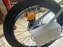 凤凰（Phoenix）儿童自行车山地车男女学生脚踏车6-15岁童车 霸道 白蓝色 20寸 实拍图
