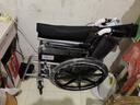 怡辉（YIHUI）轮椅轻便折叠老人专用出行小型年轻人骨折便携式手动医用可自推 实拍图