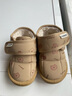 1--5岁加绒加厚婴儿学步鞋女童软底雪地靴冬季保暖鞋防水男童棉鞋 卡其 21 内长14cm 实拍图