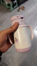 膳魔师（THERMOS）儿童吸管保温杯超轻316L不锈钢把手学生杯幼儿园婴儿水杯上学TCKC 实拍图