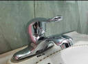 名爵（MEJUE）卫浴水龙头冷热面盆龙头黄铜双孔三孔洗手盆卫生间混水阀Z-012842 实拍图