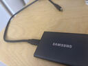 三星（SAMSUNG）1TB Type-c USB 3.2 移动固态硬盘（PSSD） T7 灰色 NVMe读速1050MB/s 手机直连笔记本外接 实拍图