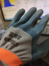 耐磨劳保透气手套耐用防滑防护干活工作建筑工地乳胶橡胶胶皮批发 热卖中：100只【50双】批发价 实拍图