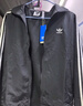 阿迪达斯（adidas）三叶草 新年礼物  男子 WOVEN FBIRD TT 梭织外套 KB2466 黑色 M 实拍图