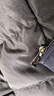京东京造白鹅绒羽绒服男冬季新款商务通勤加厚保暖外套男翻领藏青色L 实拍图