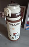 史努比（SNOOPY）儿童保温杯316不锈钢大容量喝水杯男女小学生上学便携带吸管杯子 实拍图