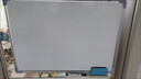 得力(deli)120*90cm悬挂白板 白板写字板 黑板 磁性悬挂式小白板 实心纤维板芯黑板 教学家用白板 实拍图
