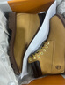 Dickies男士马丁靴高帮时尚男靴工装靴情侣靴男 土黄-加绒 45-男款 实拍图