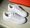 特步板鞋男女秋冬休闲鞋百搭低帮运动鞋潮流滑板鞋舒适小白鞋 白色-女子 【新旧版随机发货】 38 实拍图