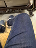 京东京造牛仔裤男秋季直筒裤子男士休闲长裤加绒休闲百搭 牛仔蓝 33 实拍图