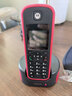 摩托罗拉（Motorola）远距离数字无绳电话机 无线座机 子母机单机 办公家用 中英文可扩展 豪宅别墅定制 O201C(红色) 实拍图