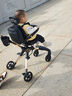 德拉玛（DELAMA）S1遛娃神器婴儿推车高景观360度旋转双向轻便折叠手推车轻便推车 S1黑耀金 实拍图