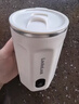 乐扣乐扣自动搅拌杯磁力电动咖啡杯可搅拌豆浆316不锈钢杯水杯直饮杯 白色 400ml 实拍图