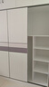 白浅【免费安装】衣柜卧室储物柜子移门衣橱简易推拉门大衣柜 【三门】1.6米主柜+顶柜 实拍图