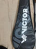 威克多（VICTOR）胜利羽毛球拍明星推荐龙全碳素铁锤单拍TK-HMRL/AD花白色5U已穿线 实拍图