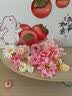 皓梵洁假花仿真花装饰diy材料簪花材料手工制作花朵干花粉色幼儿园布艺 粉色系随机花头20朵【3cm-10cm】 实拍图
