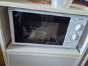 格兰仕（Galanz）微波炉烤箱一体机家用微波炉23升大容量微波炉平板式机械式旋钮老人用简单光波炉 G70F23P-G5(W0) 实拍图