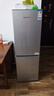 上菱183升双开门冰箱小型出租房2-3人用 出租屋家用两门二门小户型双门电冰箱以旧换新BCD-183D 实拍图