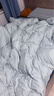 罗莱家纺 羽绒被 A类95%水洗鹅绒被子保暖冬被芯 约4.3斤绿 实拍图