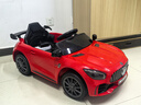 乐威普奔驰授权儿童电动车遥控四轮汽车宝宝礼物小孩玩具车可坐人摇摆车 实拍图