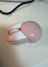 联想生态品牌异能者 无线兔子可爱鼠标 2.4G/蓝牙双模轻音 高颜值女生礼物 台式笔记本通用 萤粉色N520 实拍图