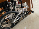 大行（DAHON）20寸8速男女折叠车P8青春版KAC081白色 实拍图