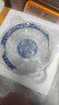 年货家用吃饭碗高颜值面碗餐具陶瓷新款泡面碗盘子汤碗碗碟面碗 【青花瓷】7英寸盘2只 实拍图