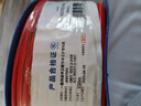 正泰（CHNT）电线电缆电源线铜芯单芯单股国标 七股硬线火线BV10平方红色100米 实拍图