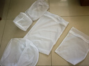 京东京造抑菌洗衣袋洗衣机专用洗护袋防变形内衣毛衣清洁袋 5件套 白色 实拍图